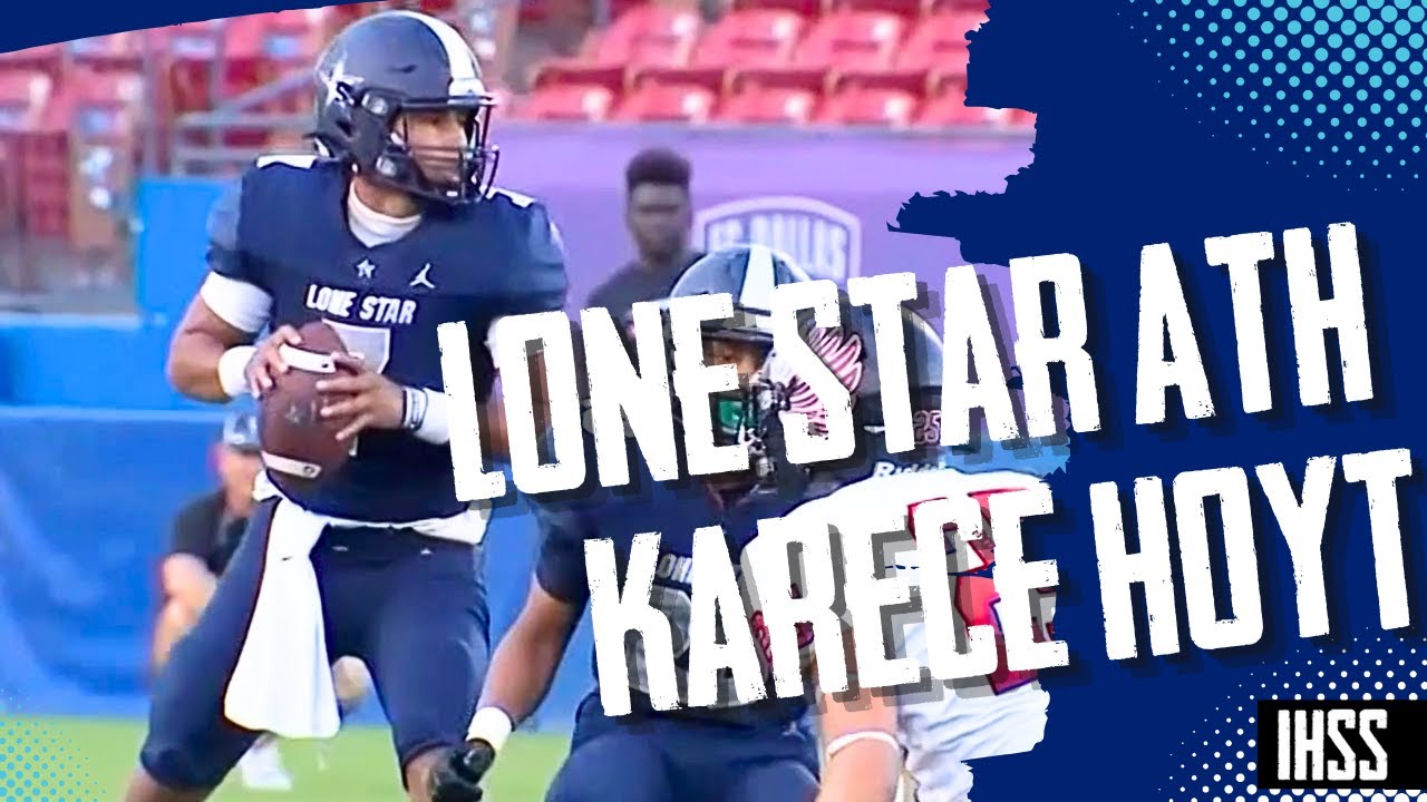 Karece Hoyt Shines as Lone Star's Rising QB Star!