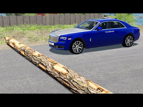 Cars vs Fallen Tree #8 – BeamNG.Drive