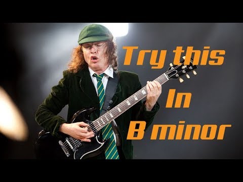 Guitar lick a week 005 Pedal tone, Angus Young style