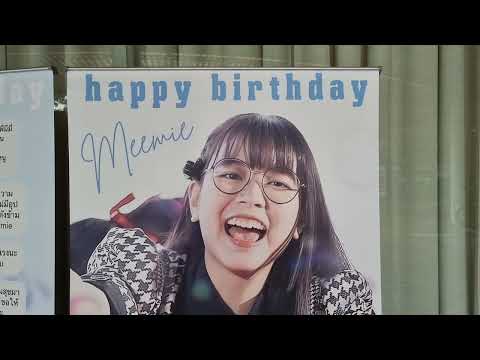 HBD to Meemie LAST IDOL THAILAND (Protea) 2022 (Roll up วันเกิด) - คุณมีมี่ 22 ขวบ【4K】
