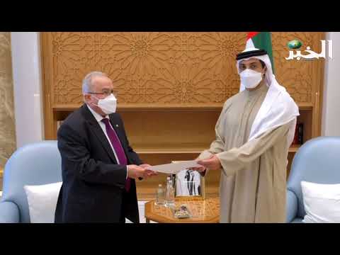 رسالة من رئيس الجمهورية عبد المجيد تبون، لنظيره رئيس دولة الإمارات، الشيخ خليفة بن زايد آل نهيان