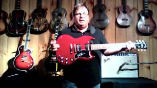 Video thumbnail for Garrett Park Guitars - 1997 Gibson USA '61 Reissue SG Heritage Cherry by garrettparkguitars