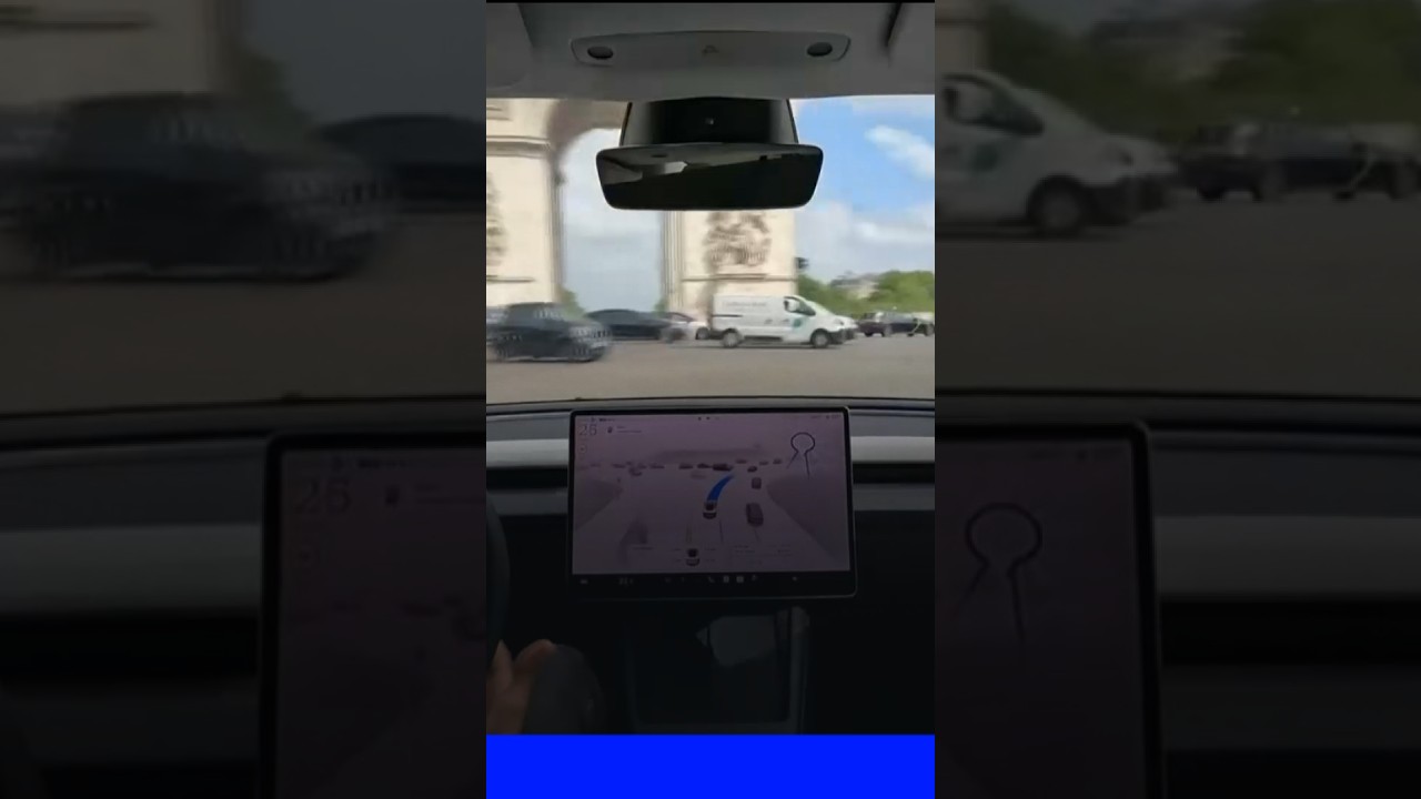 “C’est assez bluffant”: Deux Tesla 100% autonomes bientôt testées sur les routes en France