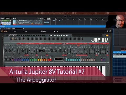Arturia Jupiter 8V Walkthrough Ep.7 - The Arpeggiator