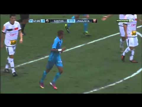 Gol de Neymar   Santos 1 x 3 Paulista   Camp Paulista 2013