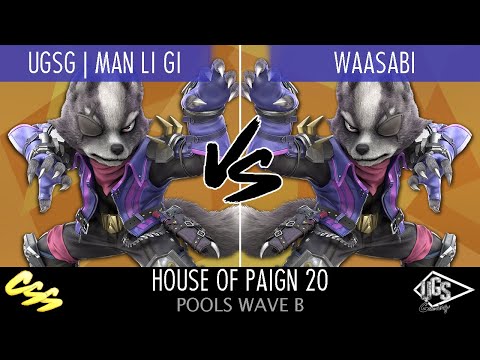 [House of Paign 20] Pools Wave B: UGSG | Man Li Gi (Wolf) vs. waasabi (Wolf)