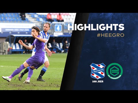 SC Sport Club Heerenveen 1-1 FC Groningen 