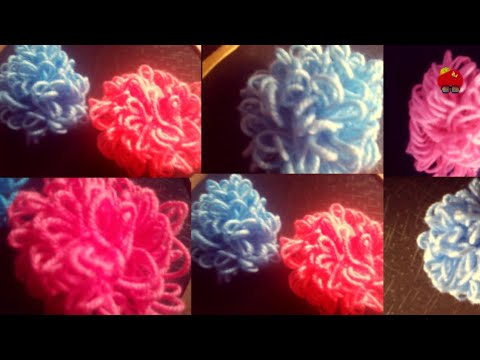 Hand Embroidery Amazing Trick Idea ||Easy Woolen Flowers With Scale @mylifehandembroidery1551