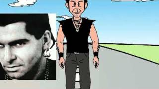 Piero Pelù (Litfiba) - Velo (cartone animato)