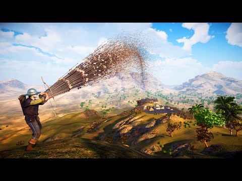 Can FullAuto Archer's ARMY defend the Mountain from the 88,000 Spartans? - UEBS 2 (4K)