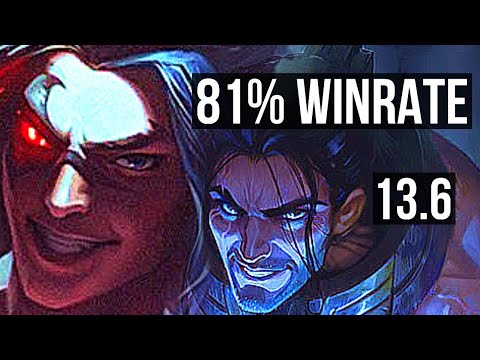 KAYN vs SYLAS (JNG) | 81% winrate, 8/2/10 | KR Grandmaster | 13.6