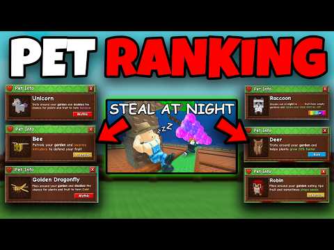 Ranking EVERY PET In Grow A Garden 2!? (Roblox) video cover