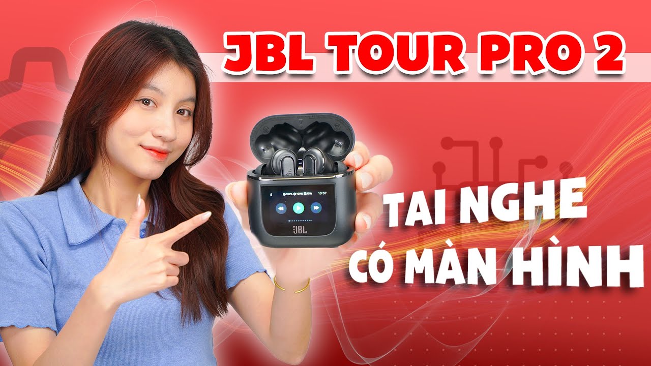 JBL Tour Pro 2 - Tai nghe có màn hình phụ 