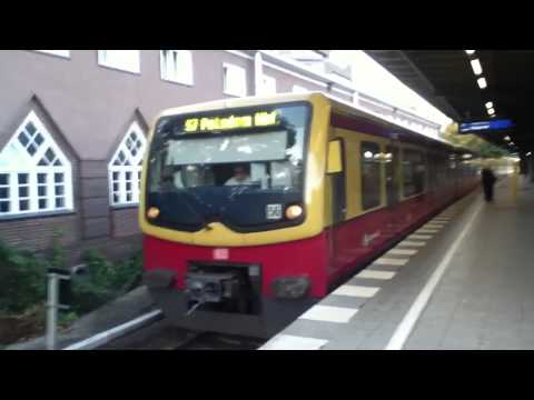 Abfahrt der S7 nach Potsdam Hbf