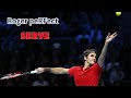 Roger Federer Serve Slow Motion - Analysis