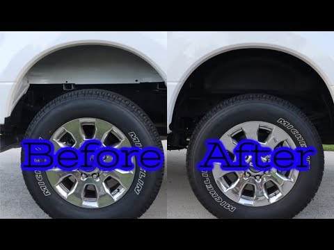 F-250 Fender Liner Install... Does it Look Better?