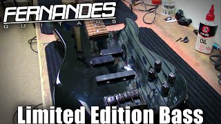 Video thumbnail for Fernandes Bass Guitar Restring by ZIMM'S GUITARS