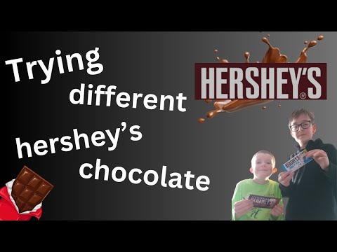 Hershey's chocolate review with Joshua