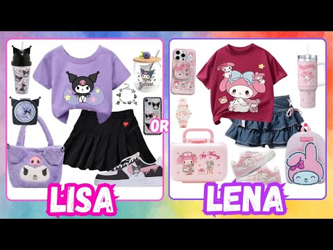 Lisa or Lena? 💖 🎯 Don’t Blink! These Looks Decide Whether You’re Classic or Trendy(sanrio edition)🎀✨