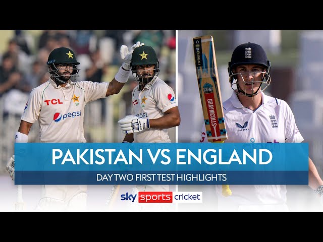 Pakistan’s strong start after Brook’s makes history! 💪 | Pakistan vs England | Day Two Highlights