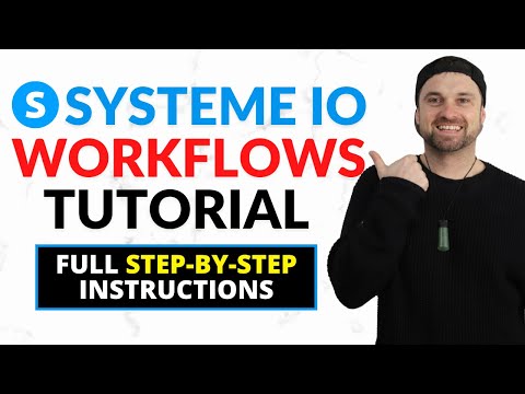 Systeme io Workflows Tutorial ❇️ Visually Automate Your Marketing