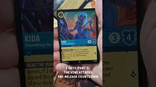 7 Day Countdown to Attack of the Vine Pre-Release. #packopenings #disneylorcana #attackofthevine