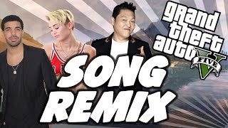 GTA 5 Characters SING Wrecking Ball, Call Me Maybe &amp; MORE!