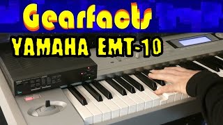 Video thumbnail for Yamaha EMT-10 piano sound module from 1989 by Gearfacts