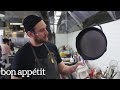 How to Clean a Cast-Iron Skillet with Brad | Bon Appétit How to Clean a Cast-Iron Skillet with Brad | Bon Appétit