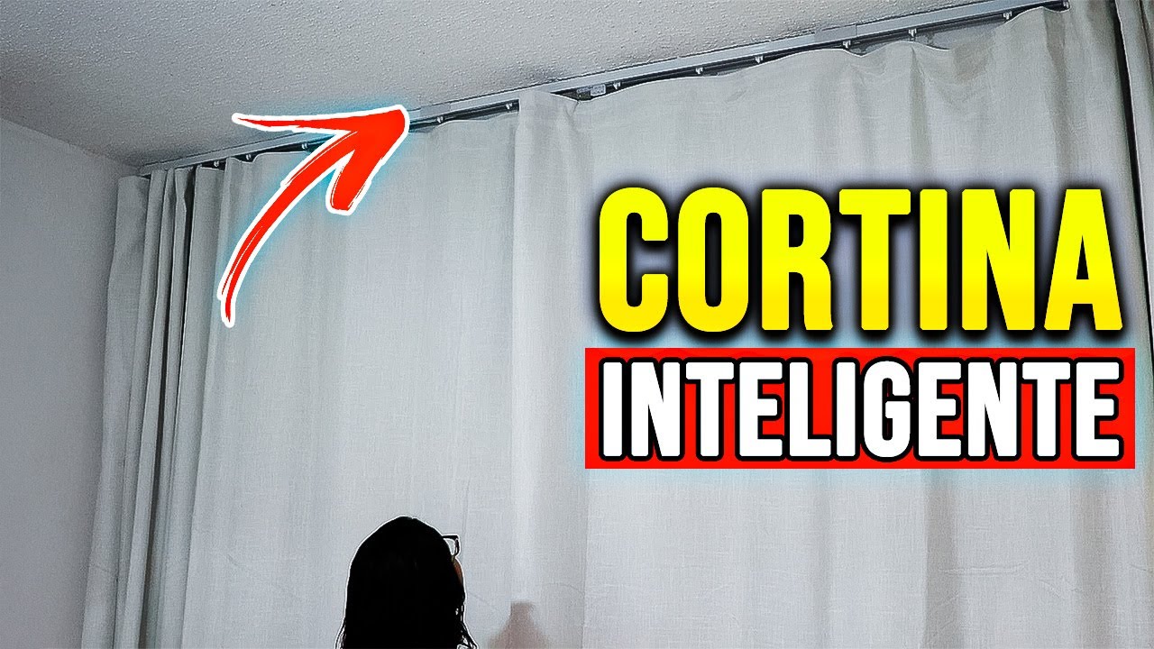 Trilho motorizado Wi-fi! Cortina inteligente NovaDigital