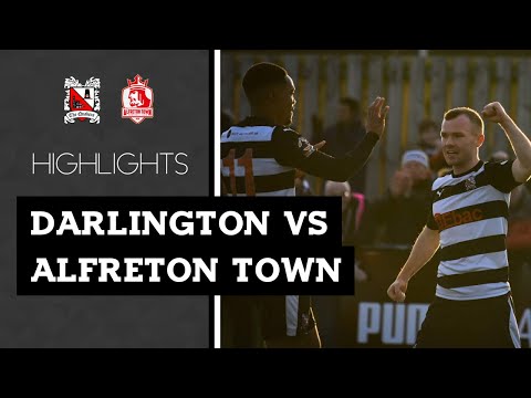 Darlington 3-0 Alfreton Town - Vanarama National League North - 2019/20
