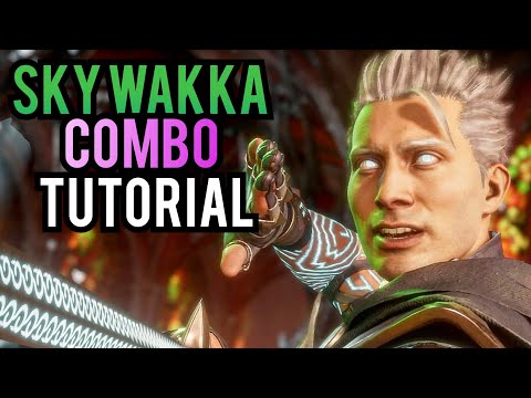 Mortal Kombat 11- FUJIN'S SKY WAKKA COMBO TUTORIAL!!!