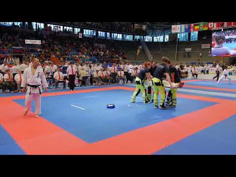 SKIF World Champinship 2019 HK - QF Kumite Grand Champion men - R.Ono (JAP) x F.Andreasen (DEN)