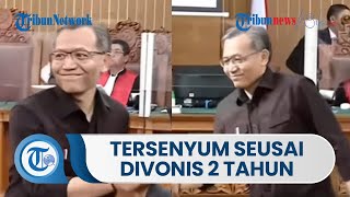 Tersenyum saat Divonis 2 Tahun Penjara, Agus Nurpatria Terlihat Santai Mendengar Vonis Majelis Hakim