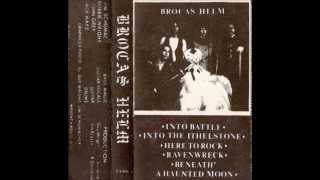 Brocas Helm - Beneath A Haunted Moon (Lyrics)