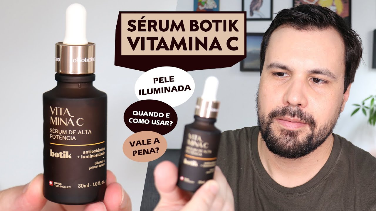 SÉRUM DE ALTA POTÊNCIA VITAMINA C BOTIK O Boticário Resenha Completa