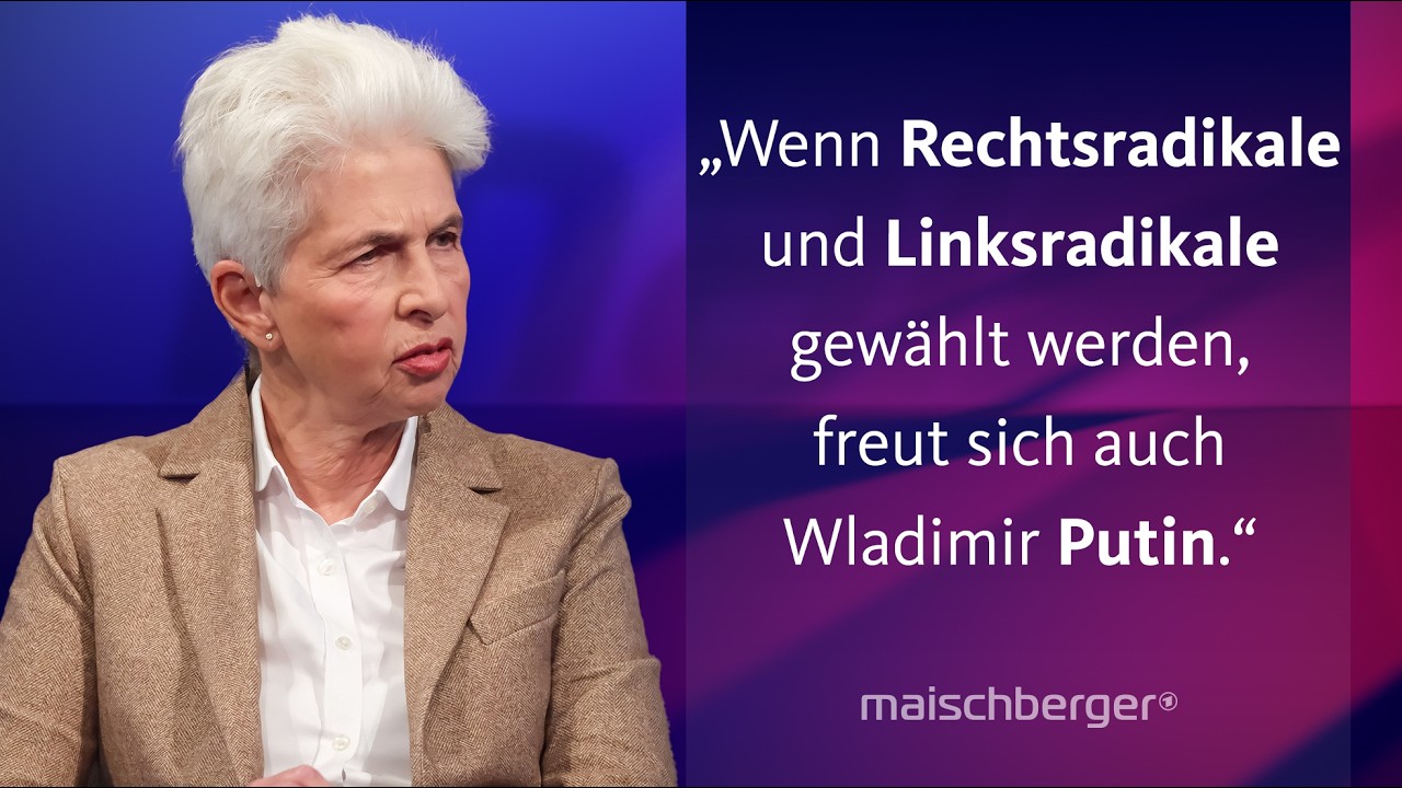 Marie-Agnes Strack-Zimmermann und Amira Mohamed Ali über Wahlen und Ukraine-Politik | maischberger