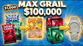 I Opened the NEW CrownCards... $100,000 Pokémon, Watches & Sneakers!