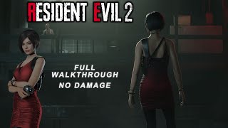 Resident Evil 2 Remake Ada Wong Full Walkthrough (No Damage)