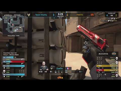 ZywOo deagle ace vs. fnatic | DREAMHACK OPEN FALL 2020