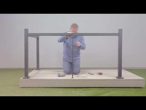 How to Install Avalon Aluminum Railing with Cable Infillfill