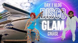 We went on a Disco Glam Cruise Pacific Adventure Day 1 VLOG