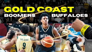 Australian Olympic Team plays USA College Kids in an Exhibition Game - Boomers Vs Buffaloes