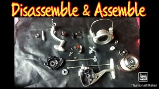 Assemble and Disassemble of spinning reel | AV2000 series | Sougayilang