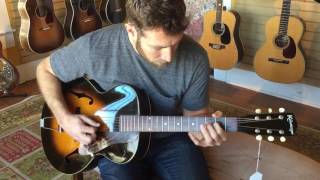 Video thumbnail for 1935 Kalamazoo KG-31 Archtop played by Tony Kamel by Fiddlersgreenmusic