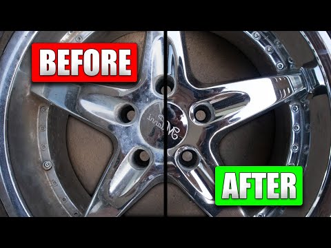 How To Restore Chrome Wheels - The Easiest Way!