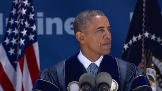 Obama bashes climate change deniers