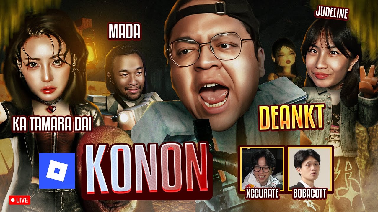 HORROR NIGHT with TEH TAMARA DAI @tamaradai.official - ROBLOX KONON