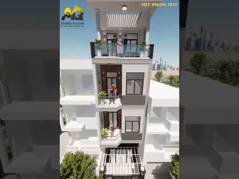 Thiết kế nhà phố đẹp đây nha các bạn.