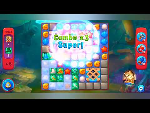 фишдом 2022 # 10522 уровень - прохождение без бустеров # Fishdom,  10522  level - no Boosters.